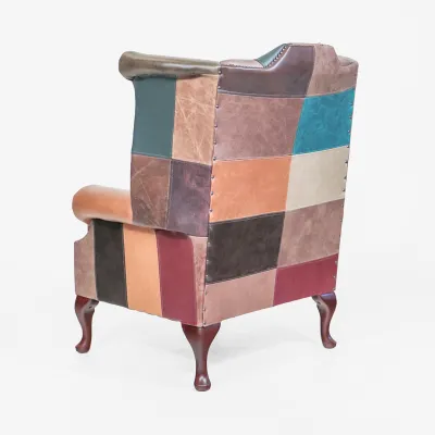 Ohrensessel Chesterfield "Scroll Wing Chair"