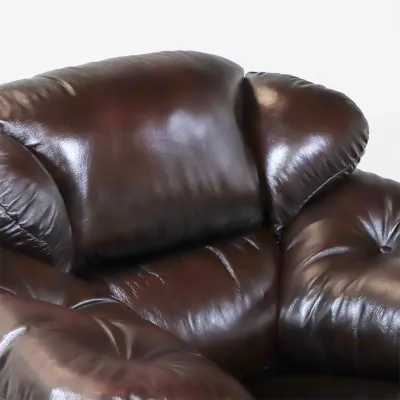 Brauner Chesterfield Ledersessel