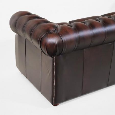 Chesterfield 3-Sitzer "Dover" in Birch Antique Tan
