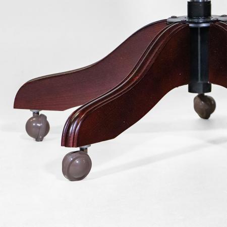 Chesterfield Drehstuhl in Birch Antique Rust