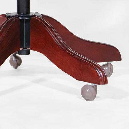 Chesterfield Drehstuhl in Birch Antique Tan