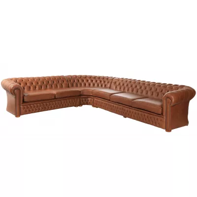 "London classic" Chesterfield Ecksofa Preis je nach Größe