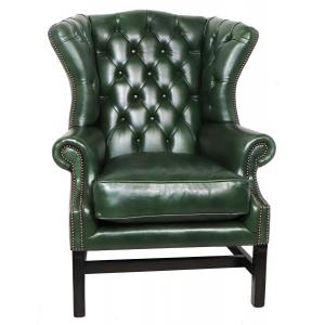 Chesterfield Ohrensessel "Brighton Wing Chair" in Legacy Hunter Green