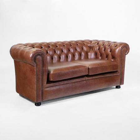Chesterfield Sofa "Windsor Classic" in Legacy Whiskey