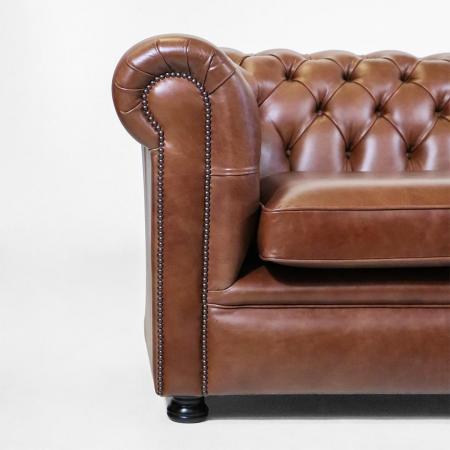 Chesterfield Sofa "Windsor Classic" in Legacy Whiskey