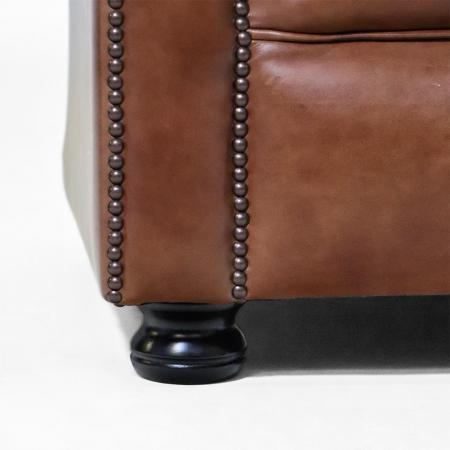 Chesterfield Sofa "Windsor Classic" in Legacy Whiskey