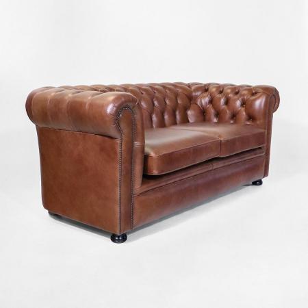 Chesterfield Sofa "Windsor Classic" in Legacy Whiskey