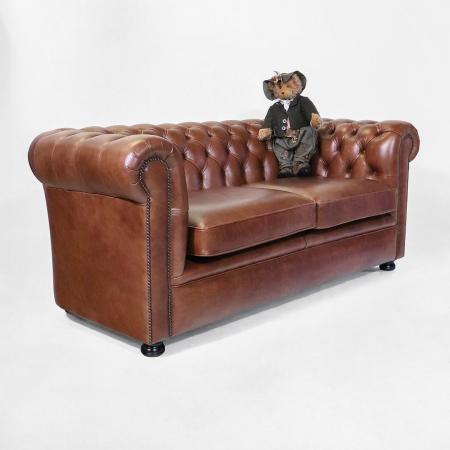 Chesterfield Sofa "Windsor Classic" in Legacy Whiskey