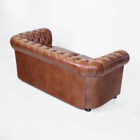 Chesterfield Sofa "Windsor Classic" in Legacy Whiskey
