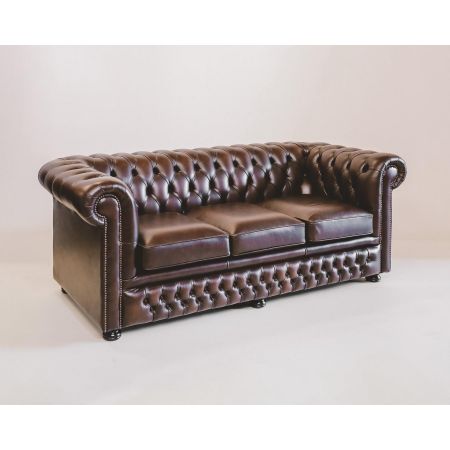 Chesterfield Sofa "Austin" 3 Sitzer, Handmade in England