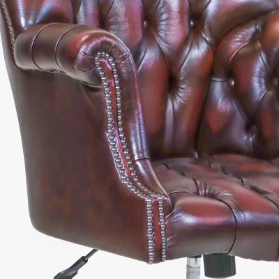 Chesterfield Board chair  Swivel  Drehstuhl