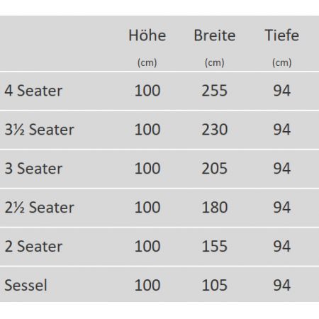 "Chloe" original Sofa 4-Sitzer englisches Sofa in Fabric