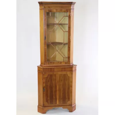 Corner Cupboard, Eibe, Regency Stil