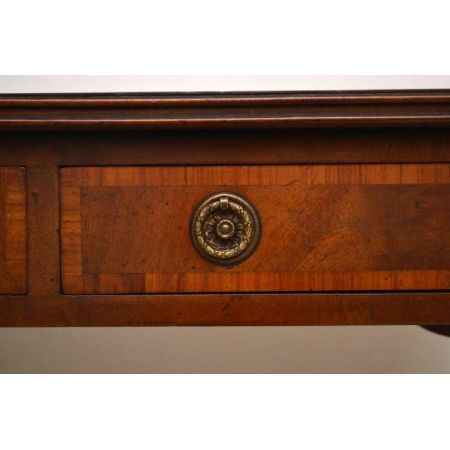 Edwardian Sofa Tisch mit Intarsien