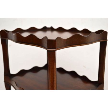 Mahagoni  Edwardian Original  Three Tier Table
