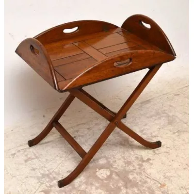 Butlers Table Sofatisch Beistelltisch abnehmbare Platte