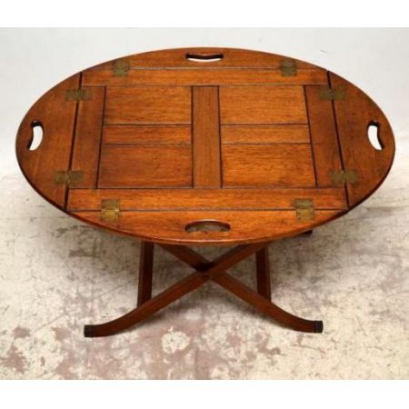 Butlers Table Sofatisch Beistelltisch abnehmbare Platte