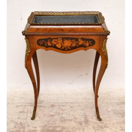 Pflanzenstand Planzentisch mit tollen Intarsien