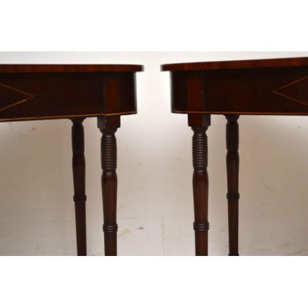 Tolles Paar Beistelltische Konsolentische Georgian 