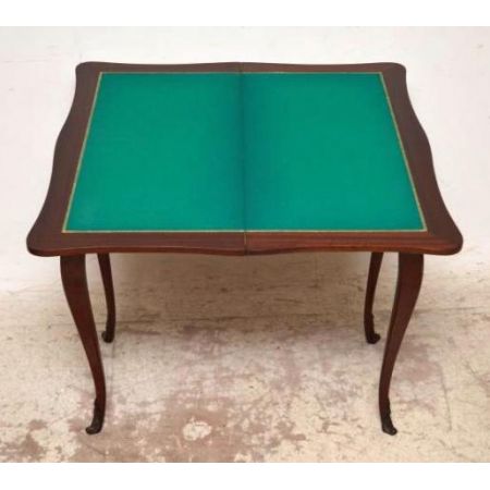 Antiker Karten Spieltisch 