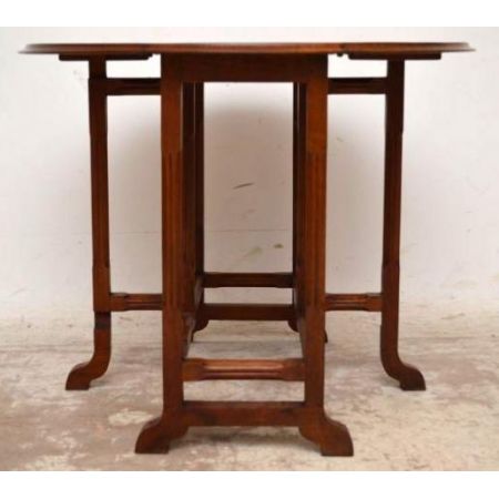 Kolonial Stil Klapptisch antik