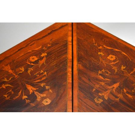 Antiker viktorianische Spieltisch Rosewood