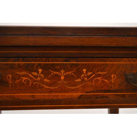 Antiker viktorianische Spieltisch Rosewood