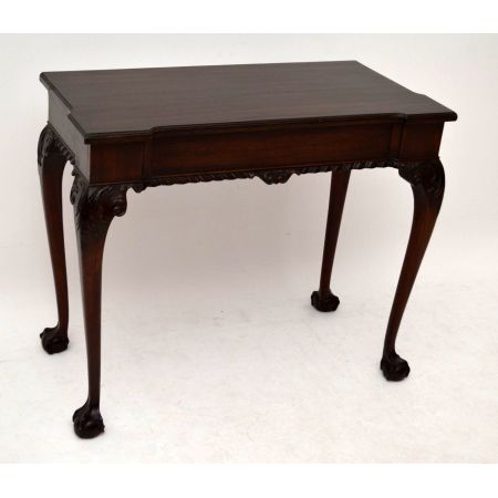 Paar antiker Beistelltische Chippendale