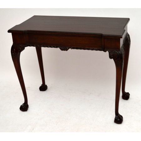 Paar antiker Beistelltische Chippendale