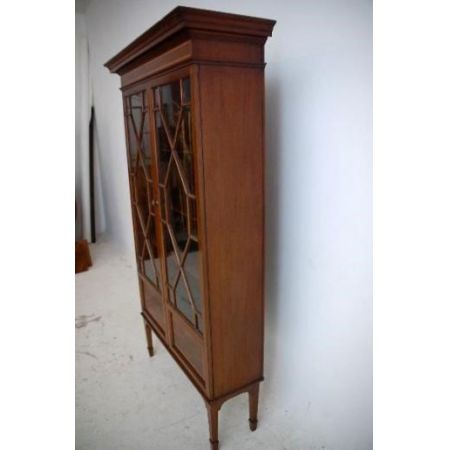 Antiker Edwardian Bücherschrank - Mahagoni