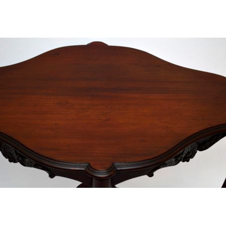 Antiker Jugenstil Mahagoni Beistelltisch