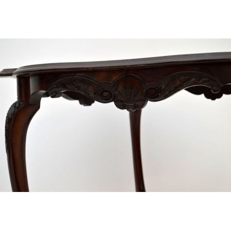 Antiker Jugenstil Mahagoni Beistelltisch