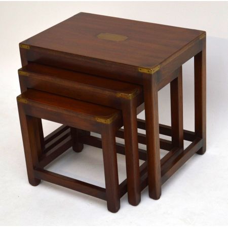 Beistelltische antik Campaign Stil