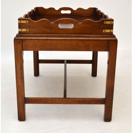 Schönes antiker Coffe table Butlers Tray