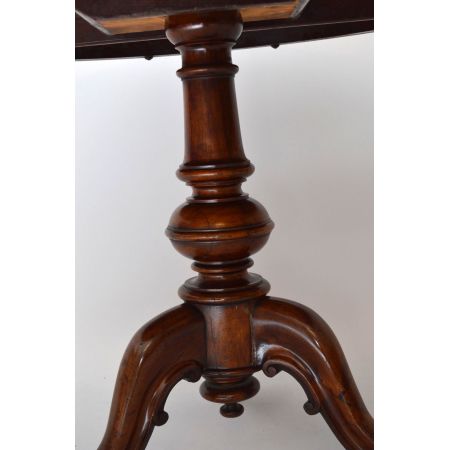 Antiker viktorianische Rosenholz Round Dining Table