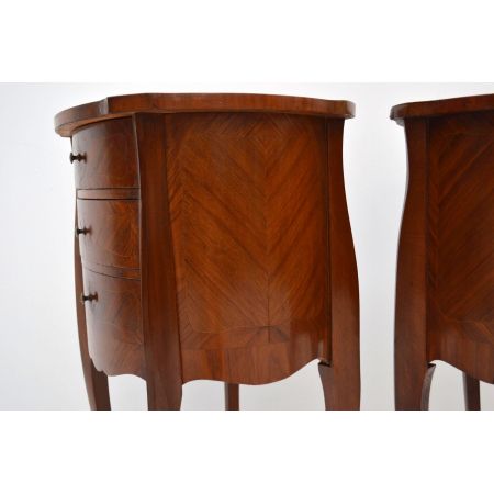 Paar antike Nacht Schränkchen 