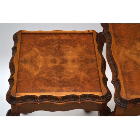 Queen Ann Nest of Tables antik