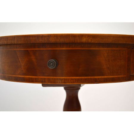 Antikes Mahagonie Drum Table
