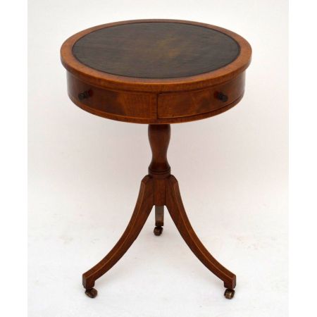 Antikes Mahagonie Drum Table