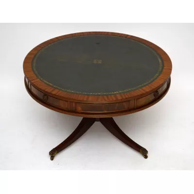Antiker Regency-Stil Mahagoni Coffee Tisch