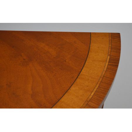 Antiker Mahagoni/Satinholz Console Beistelltisch