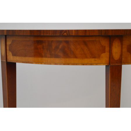 Antiker Mahagoni/Satinholz Console Beistelltisch