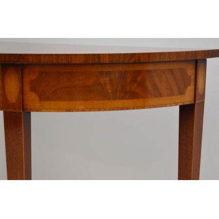 Antiker Mahagoni/Satinholz Console Beistelltisch