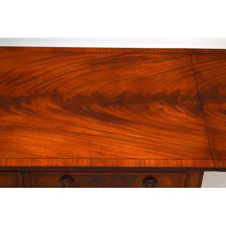 Antiker Regency-Stil Intarsien Mahagoni Sofa Tisch