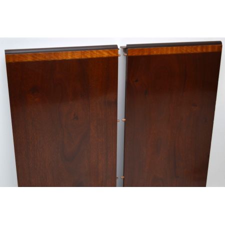 Antiker Regency-Stil Intarsien Mahagoni Esstisch