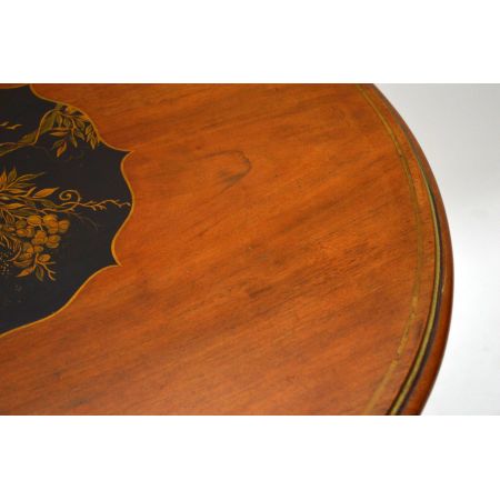 Antiker Edwardian Mahagoni Beistelltisch