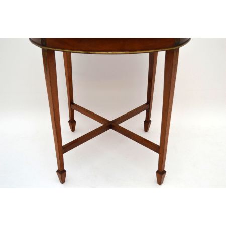 Antiker Edwardian Mahagoni Beistelltisch