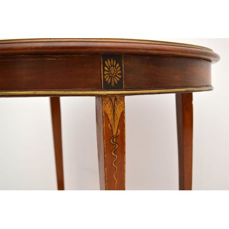 Antiker Edwardian Mahagoni Beistelltisch