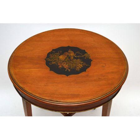 Antiker Edwardian Mahagoni Beistelltisch