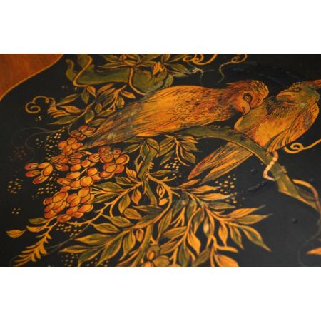 Antiker Edwardian Mahagoni Beistelltisch